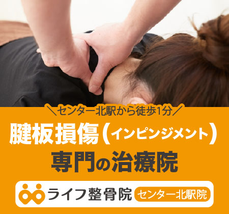 腱板損傷(インピンジメント)